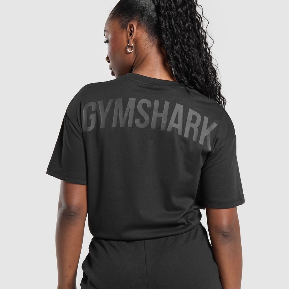 Gymshark Black Oversized T-Shirt